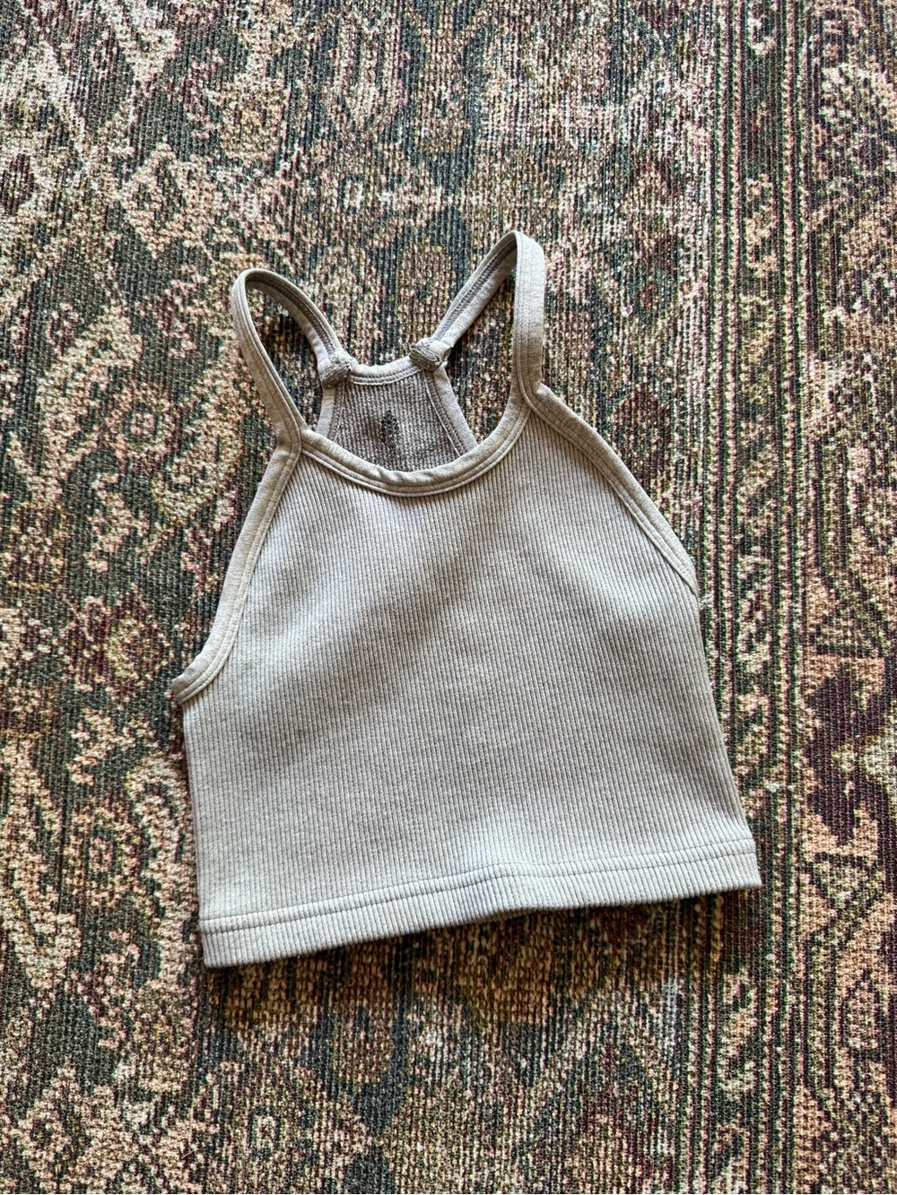 FP Movement by Free People Ribbed High-Neck Cropped Tank